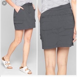 Athleta Trekki Gray Athletic Skort